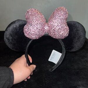 Rhinestone covered Minnie ears
